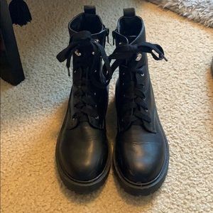 Madden Girl Combat Boots